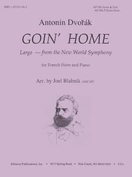 Goin' Home French Horn Solo with Piano cover